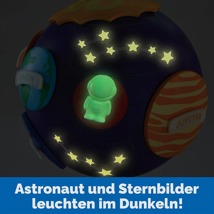 Learning Resources Steckkugel „Sonnensystem“, MINT-Spielzeug für Kinder, Weltraumdeko, Lernspielzeug