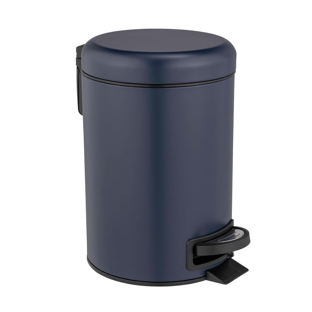 WENKO Treteimer Leman, 3 Liter, mit herausnehmbarem Einsatz, aus lackiertem Stahl, 17 x 25 x 22,5 cm