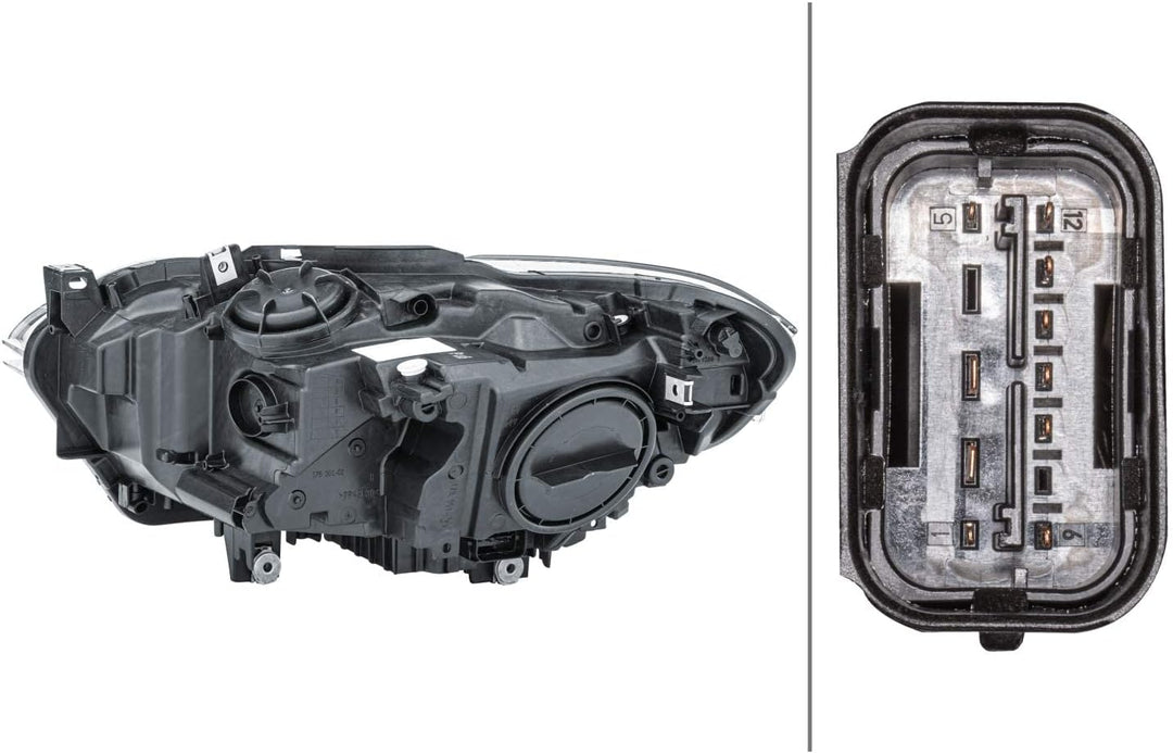HELLA 1EG 010 741-081 FF/Halogen-Hauptscheinwerfer - rechts - für u.a. BMW 1 (F20) Rechts Halogen, R