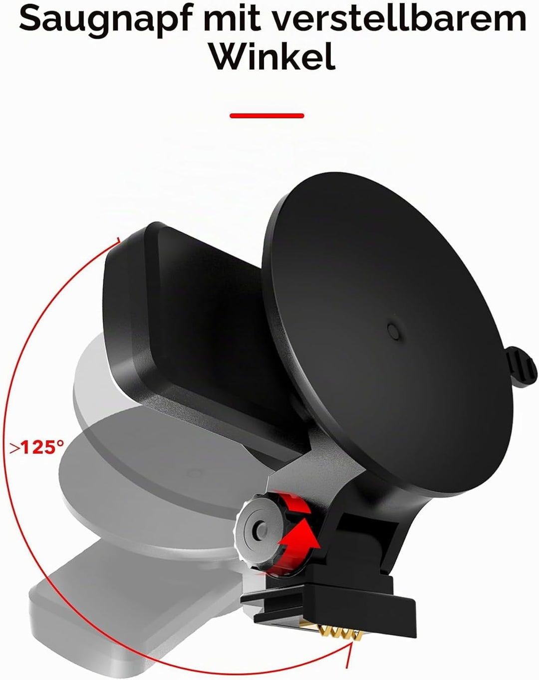 Saugnapfhalterung für Redtiger F7N Dashcam mit GPS-Modul