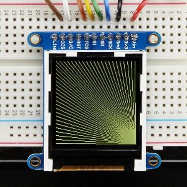 Adafruit Display-Breakout 1.44" Farb-TFT-LCD mit MicroSD-Slot - Bausatz