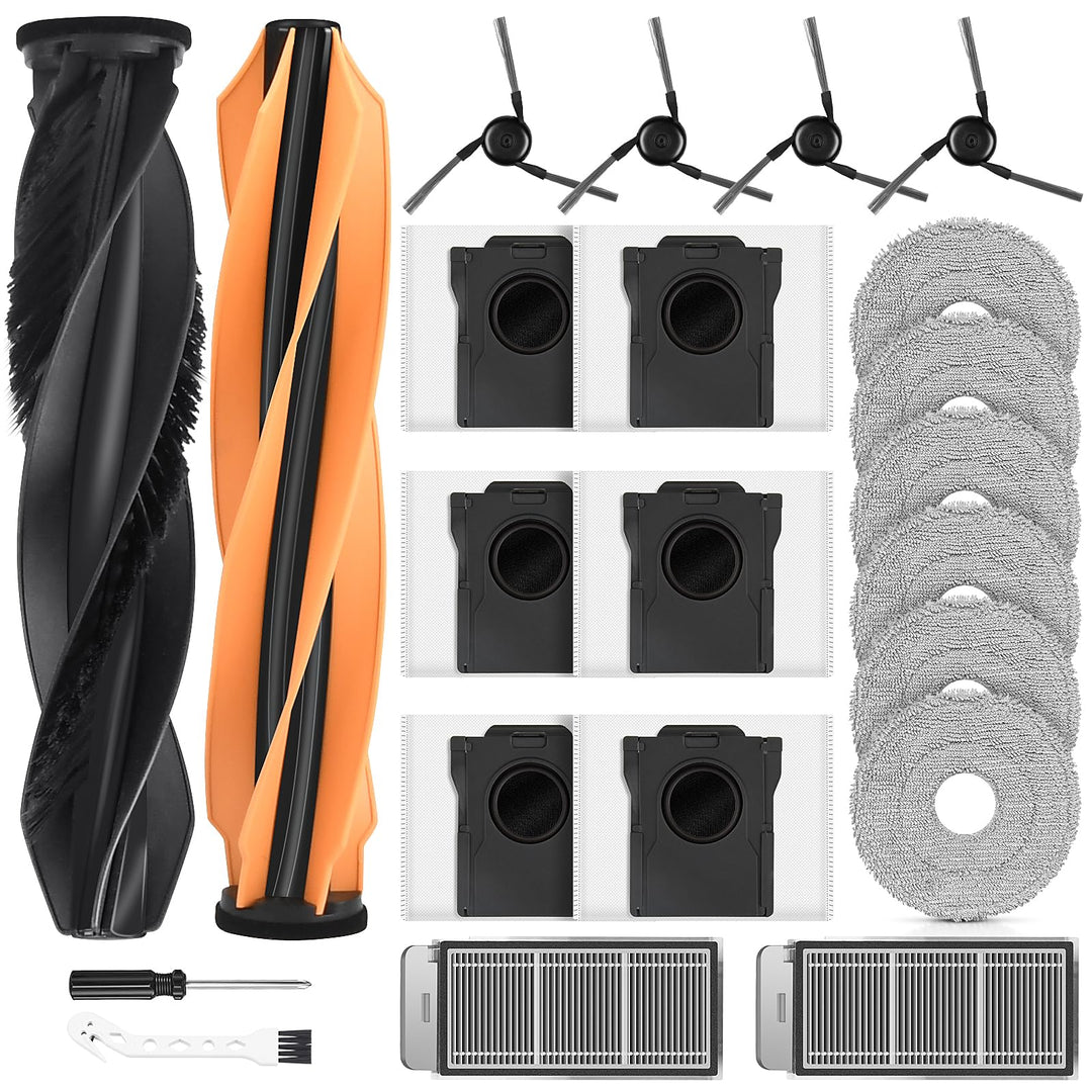 22 Stück Zubehör für Dreame X50 Ultra Complete/L50 Pro Ultra/X50 Master/L40s Pro Ultra Saugroboter,