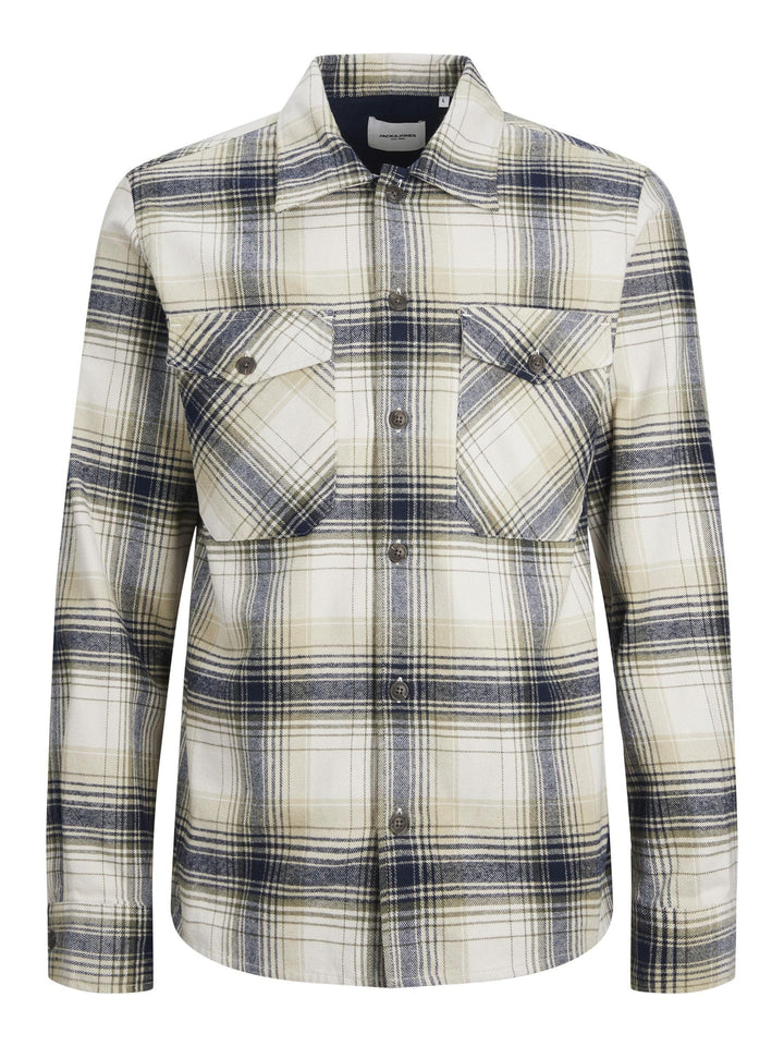 JACK & JONES Male Overshirt Slim Fit Overshirt XXL Twill, XXL Twill