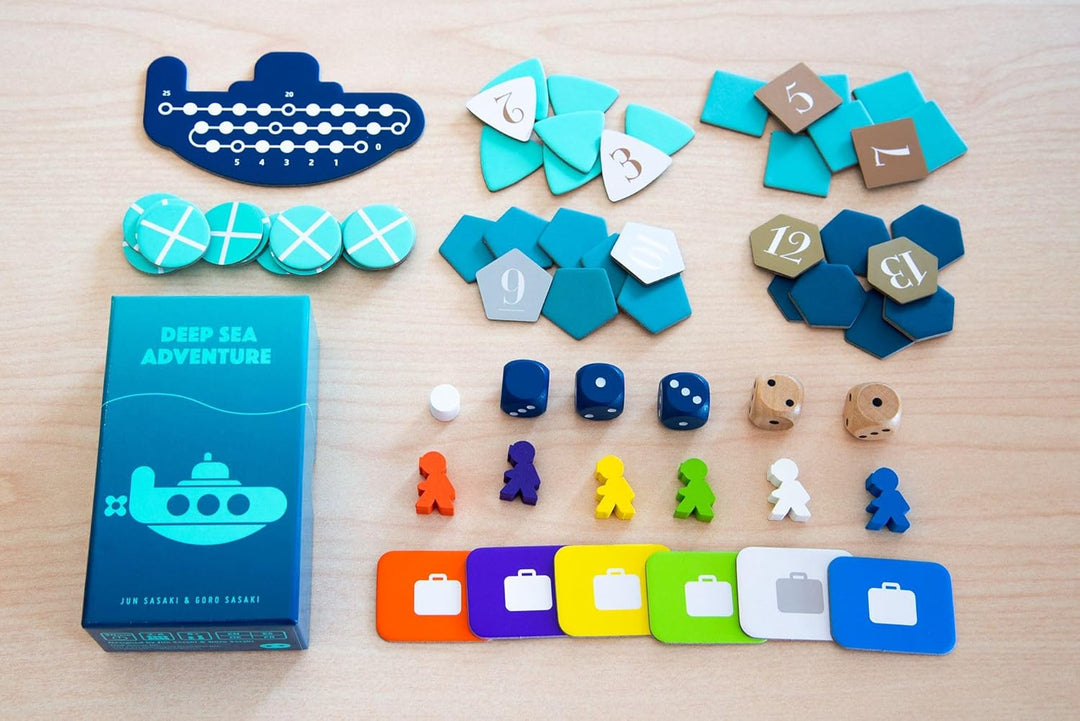 Oink Games "Deep Sea Adventure Boost • Strategisches Würfelspiel für Abenteuer & Spass Game Nights •
