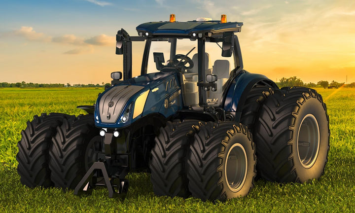 siku 6738, New Holland T7.315 Traktor, 1:32, Blau, Metall/Kunststoff, Ferngesteuert, Steuerung mit A