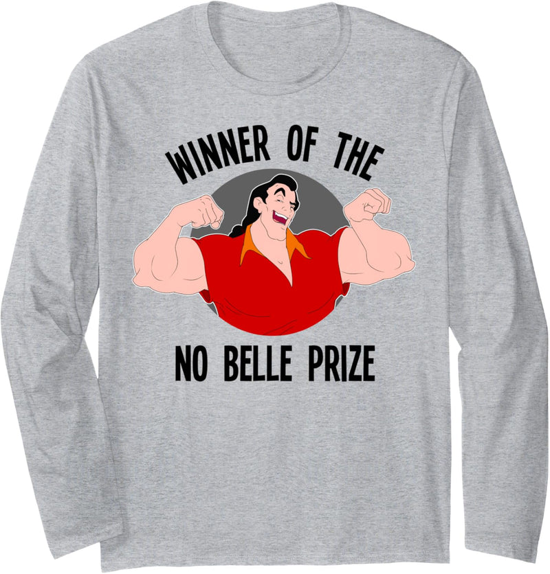 Disney Beauty And The Beast Gaston No Belle Prize Winner Langarmshirt