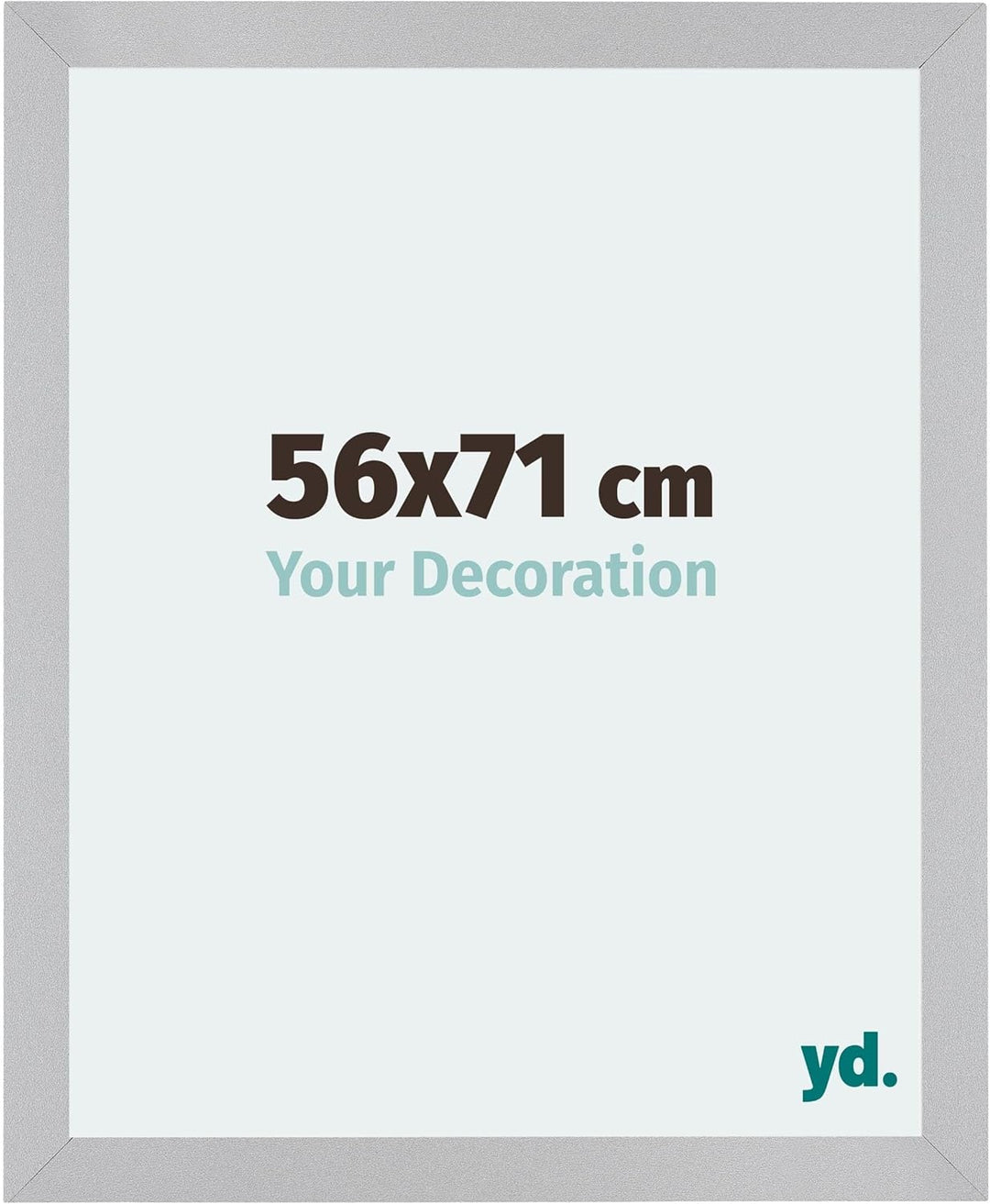 yd. Your Decoration - Bilderrahmen 56x71 cm - Bilderrahmen aus MDF mit Acrylglas - Antireflex - Ausg