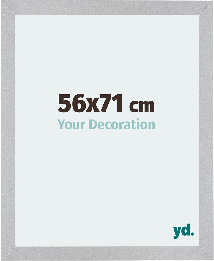 yd. Your Decoration - Bilderrahmen 56x71 cm - Bilderrahmen aus MDF mit Acrylglas - Antireflex - Ausg