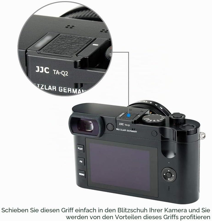 JJC Thumbs Up Grip für Leica Q2, für Leica Q2