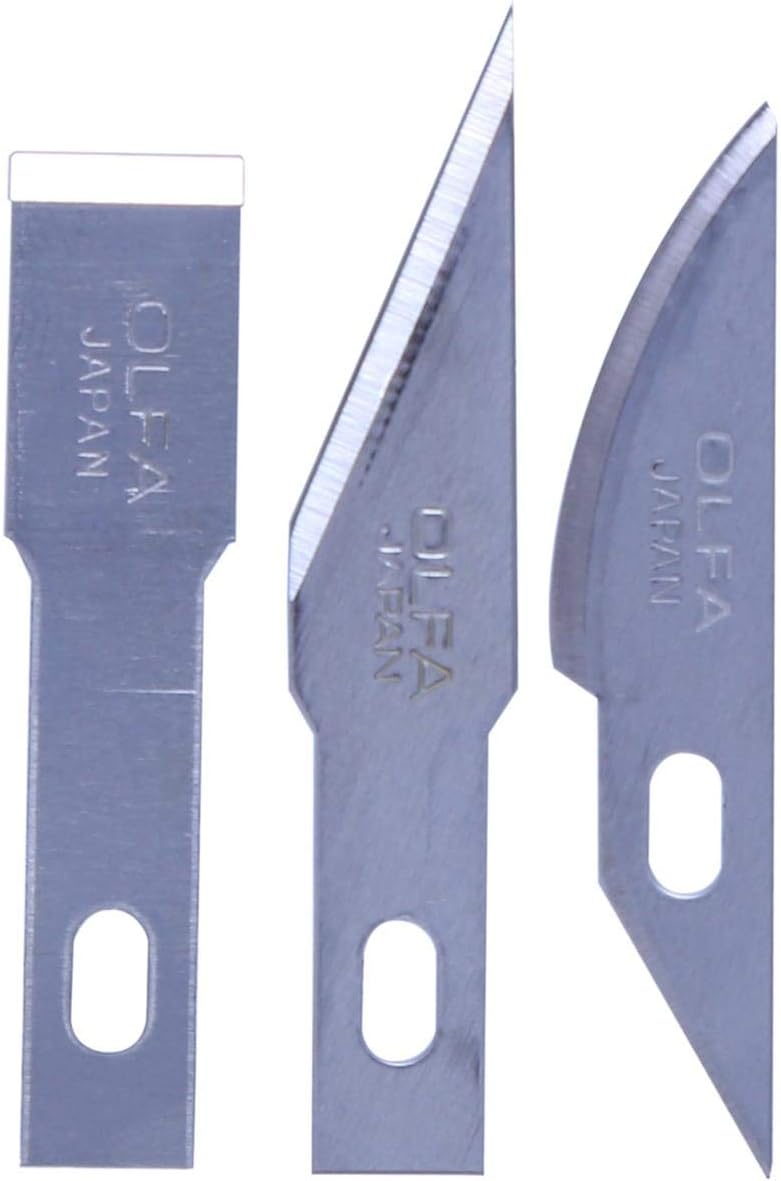 Olfa OLFA AK-4 Cuttermesser, Kunststoff, Schwarz und Gelb, 14 x 0,6 x 0,6 cm