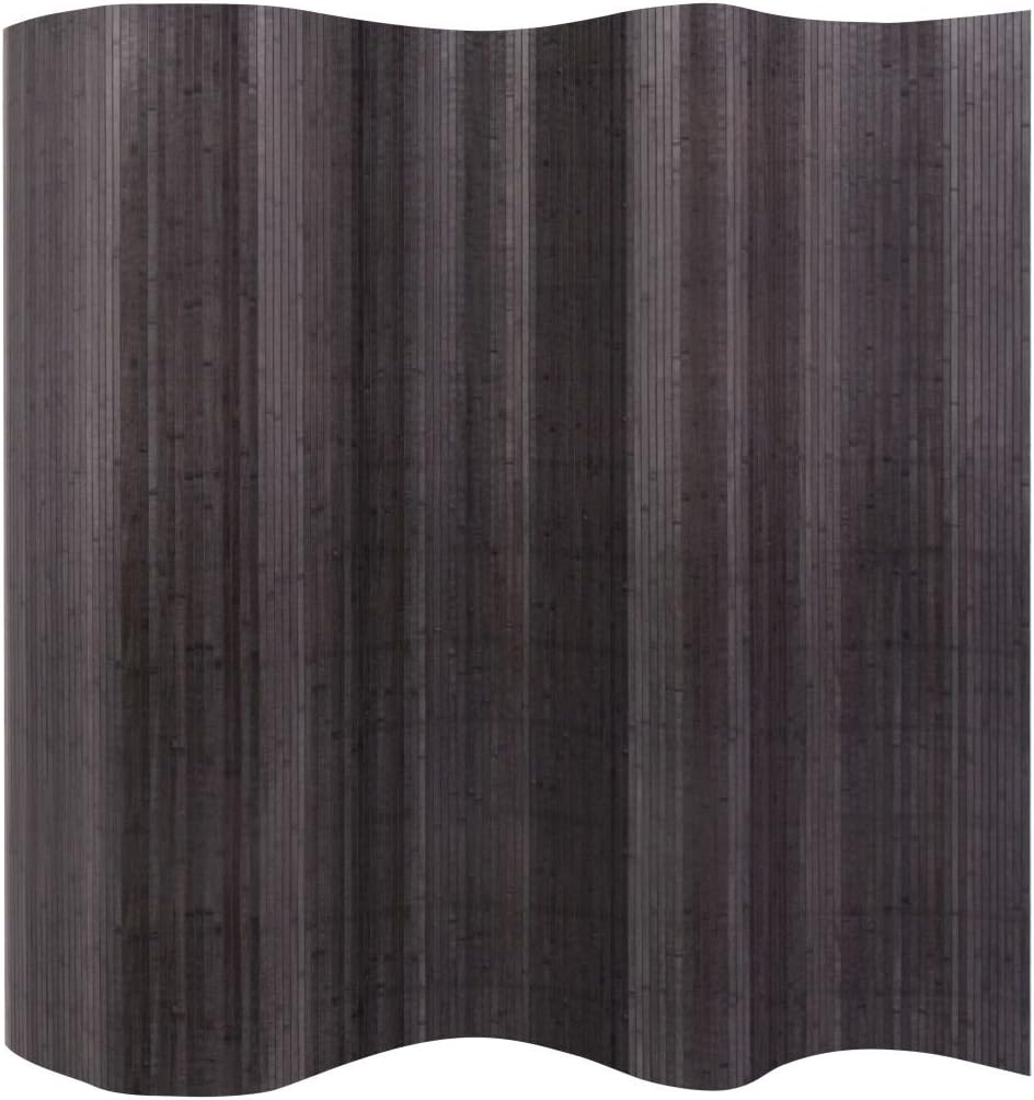 Tidyard Bambus Raumteiler Trennwand Paravent Bambus-Sichtschutz Wand 250 × 165 cm,Stellwand Raumtren