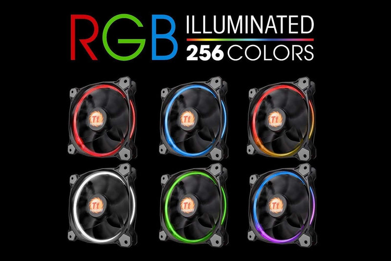 Thermaltake Riing 14 LED RGB 3er Set Gehäuselüfter