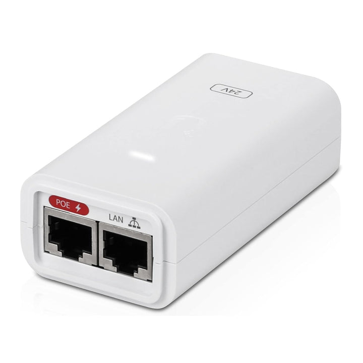 Ubiquiti Networks PoE Injector, 24VDC, 12W