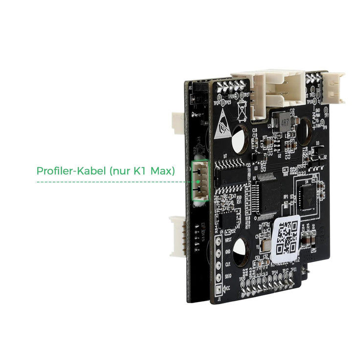 Creality Upgrade K1/K1 Max/K1C/K1 SE Hotend-Adapterplatte, offizielles OEM-PCB-Düsenadapter-Werkzeug