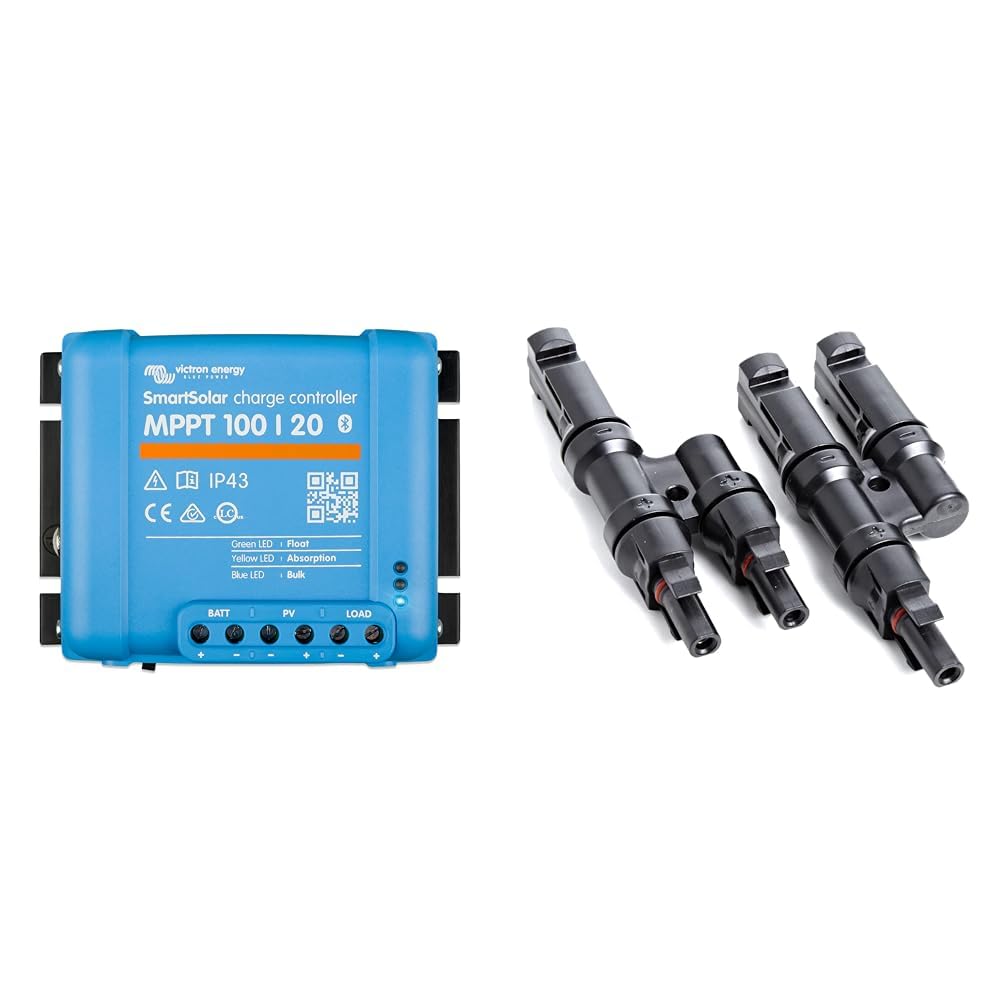 Victron Energy SmartSolar MPPT Laderegler 100/20-48 12V 24V 48V 20A Solarladeregler Bluetooth integr