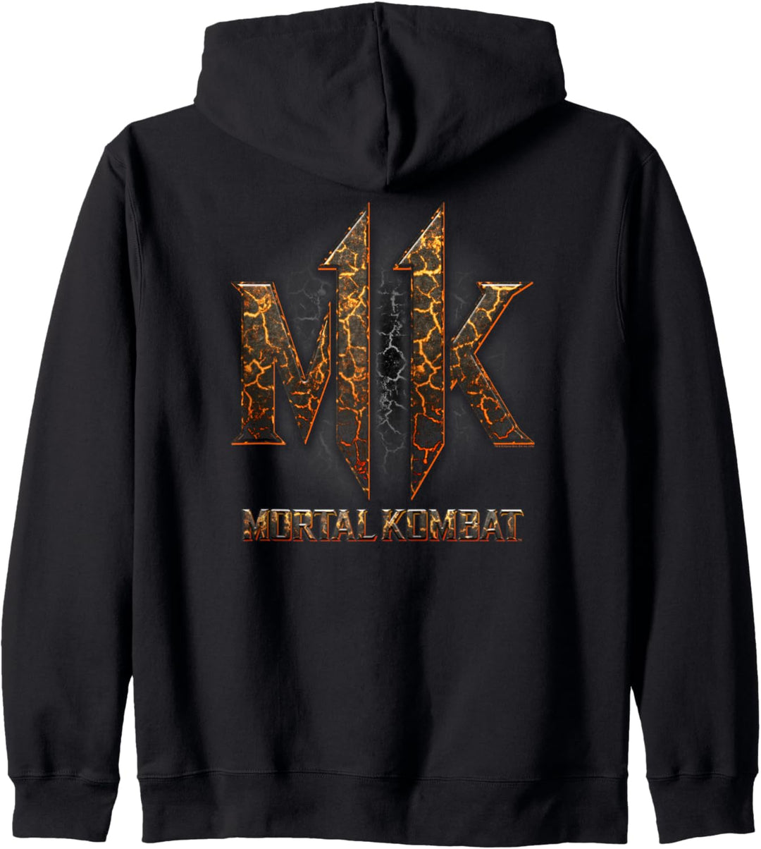 Mortal Kombat 11 Mk11 Lava Kapuzenjacke