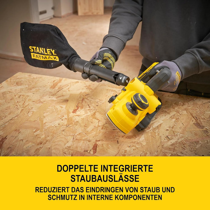 STANLEY FATMAX V20 Akku-Bürstenloser Hobel, SFMCW300B-XJ