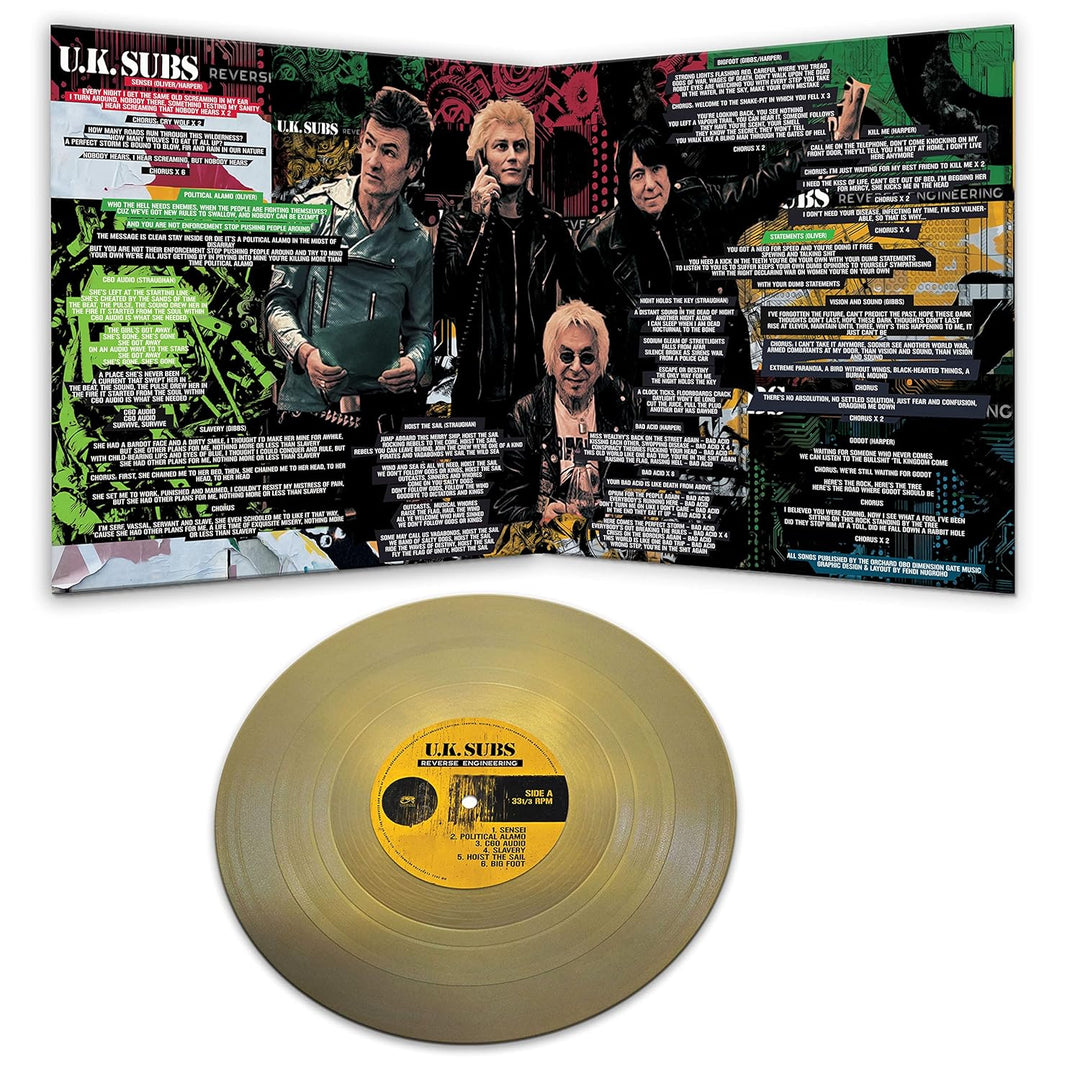 Reverse Engineering (Gold), Vinyl