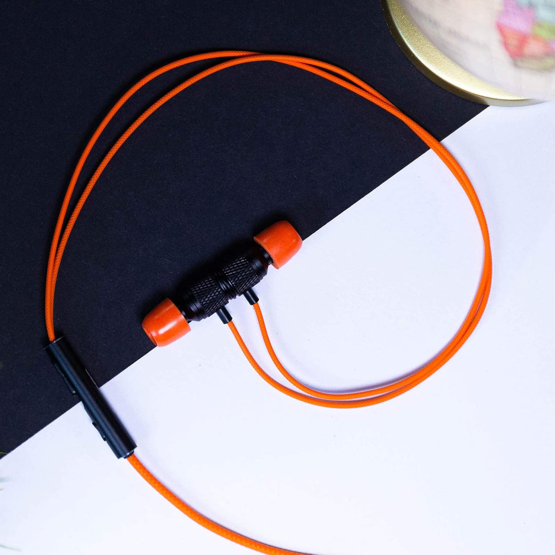 LUDOS Ultra Kopfhörer In Ear Ohrhörer mit Kabel und Mikrofon, Kristallklarer Klang, Ausgewogene Höhe