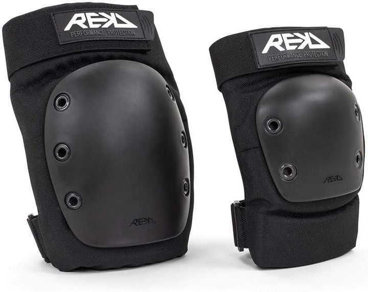 Rekd Ramp Double Pad Set Schutz-Set, Erwachsene, Unisex S schwarz (schwarz), S schwarz (schwarz)