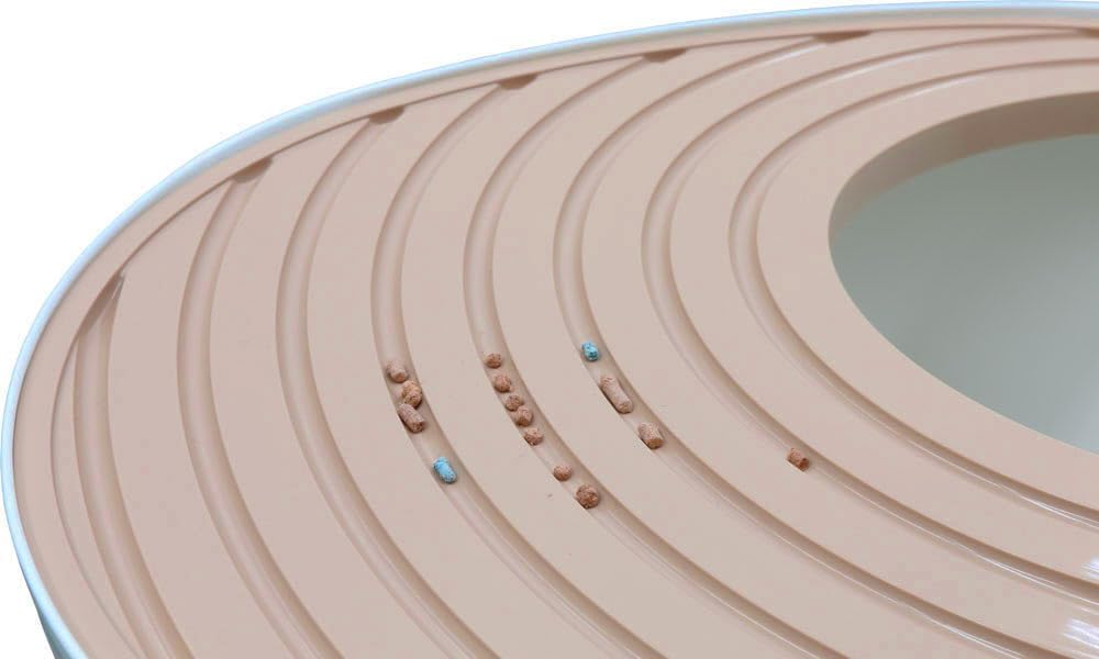 Iris Ohyama, Katzentoilette hop in / Katzenklo oben einstieg mit gerilltem Deckel, keine Verbreitung