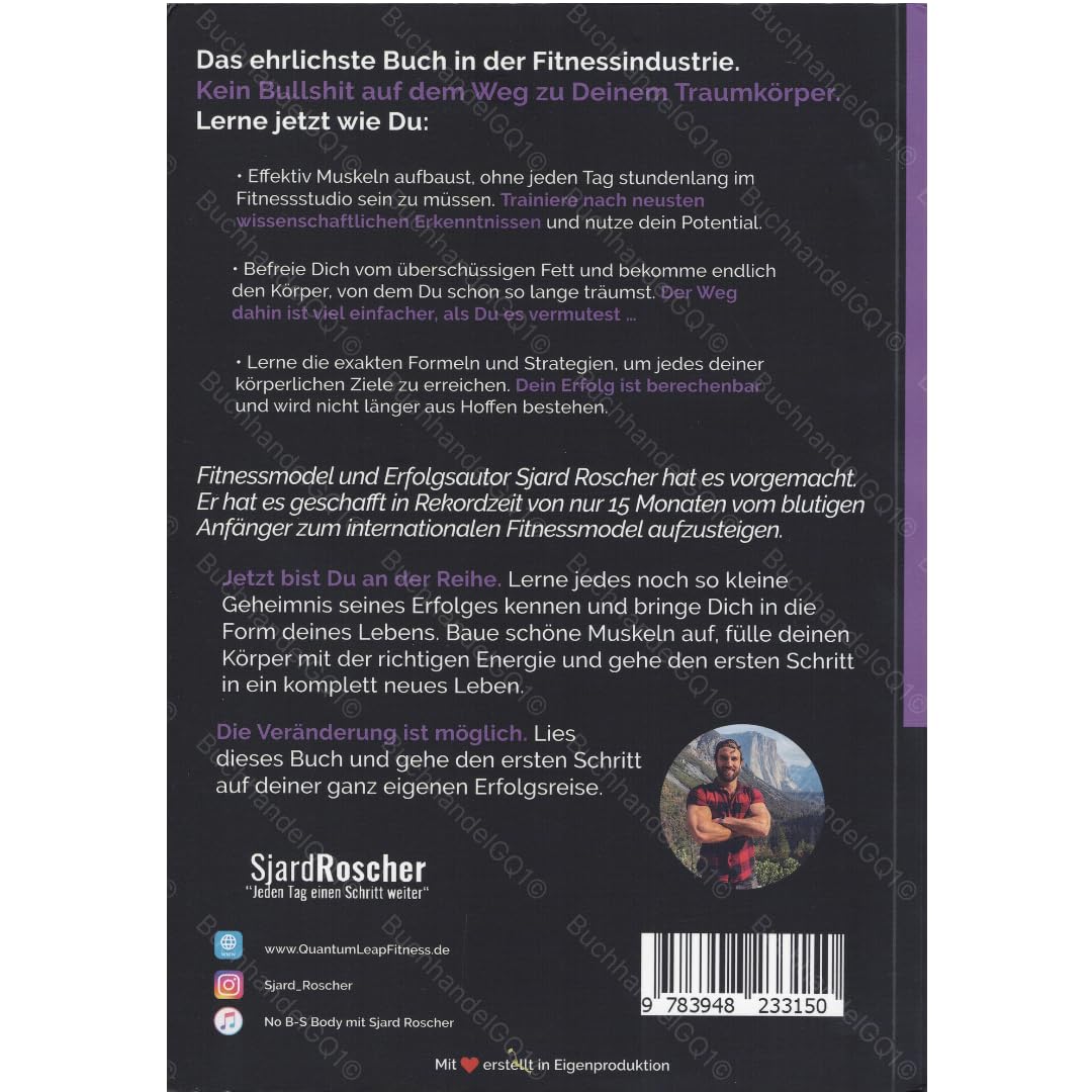 Female Fitness Fibel, der wahre Weg zum Traumkörper. Sjard Roscher, Broschüre