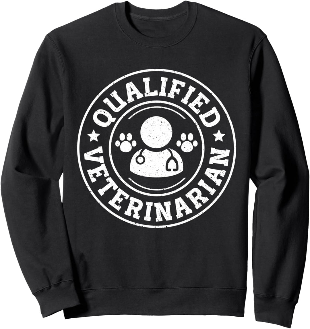 Arbeit mit Tieren Tierarzt Sweatshirt
