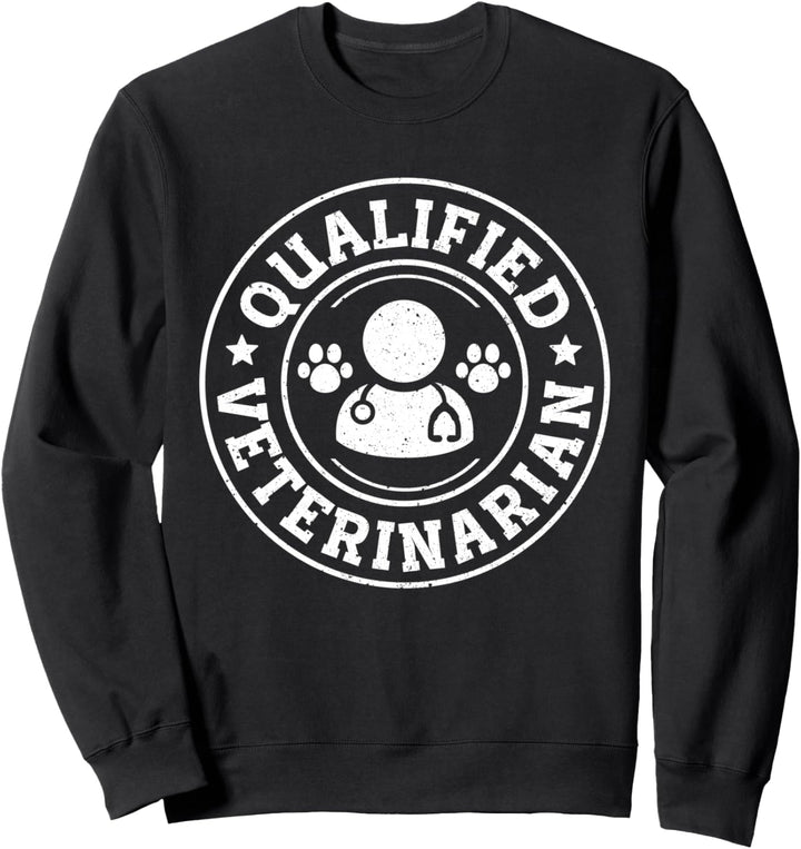 Arbeit mit Tieren Tierarzt Sweatshirt