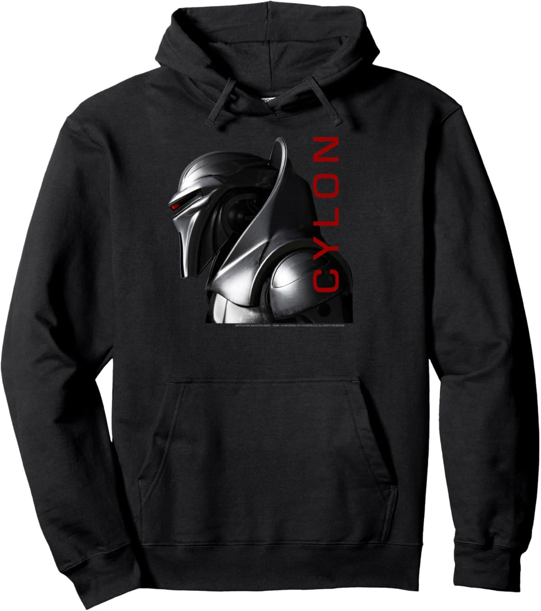 Battlestar Galactica Cylon Profile Pullover Hoodie
