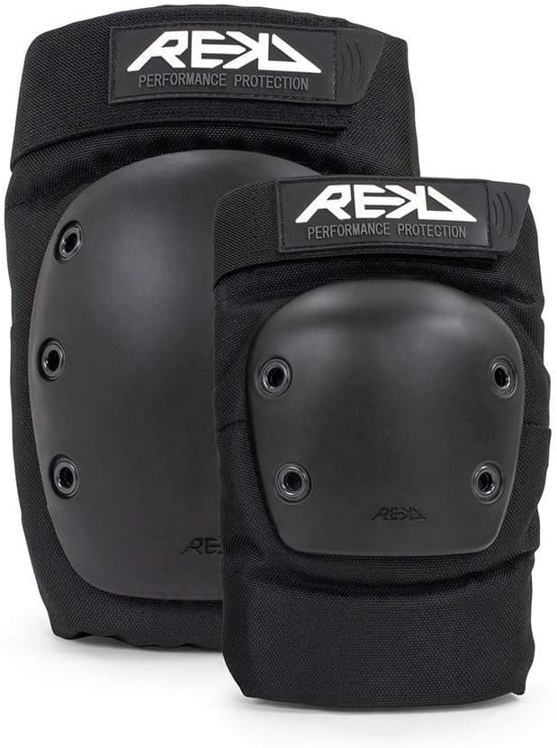 Rekd Ramp Double Pad Set Schutz-Set, Erwachsene, Unisex S schwarz (schwarz), S schwarz (schwarz)