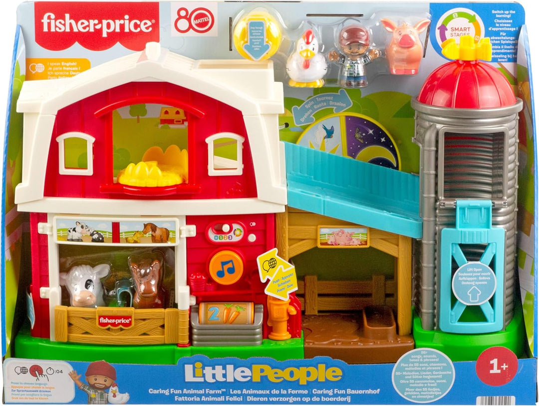 Fisher-Price Little People Tierfreundlicher Bauernhof. Interaktives Spielset für Kinder von 1–5 Jahr