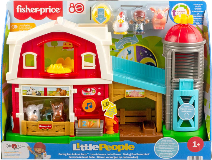 Fisher-Price Little People Tierfreundlicher Bauernhof. Interaktives Spielset für Kinder von 1–5 Jahr