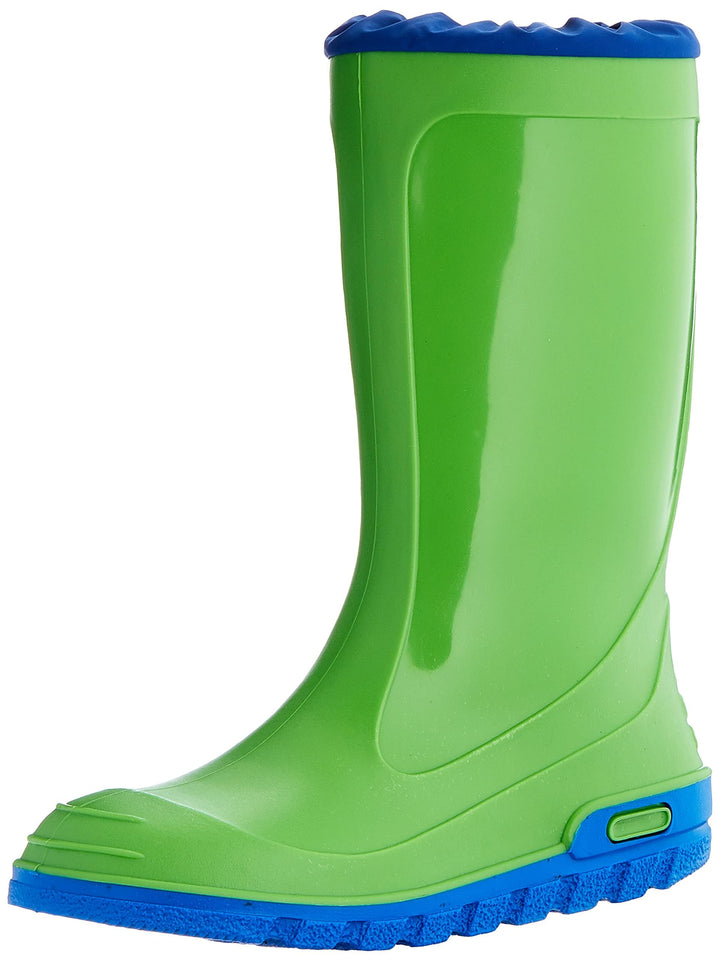 Fischer Markenschuh Unisex Kinder Fille Gummistiefel 24 EU Grün Lind, 24 EU Grün Lind