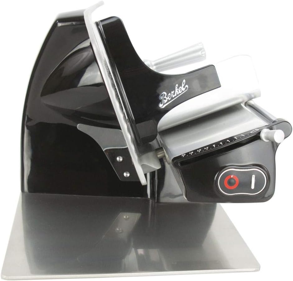 Berkel Aufschnittmaschine - Home Line 200 - Elektrische Schneidemaschine in schwarz + 100% handgefer