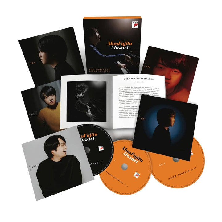 Mozart: Sämtliche Klaviersonaten / The Complete Piano Sonatas (5 CD), Audio-CD