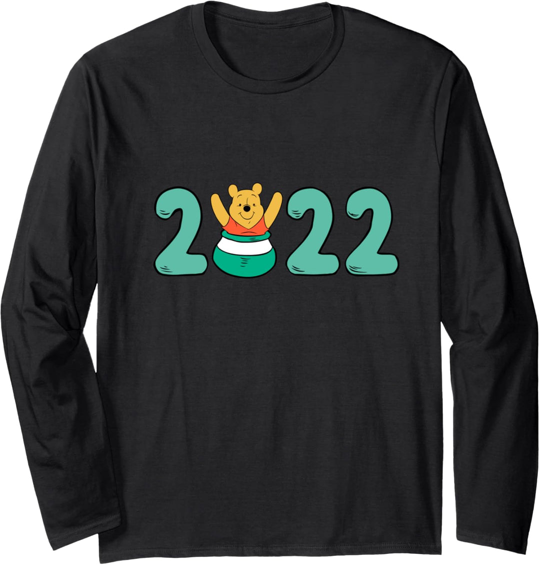 Disney Winnie the Pooh 2022 New Year’s Eve Langarmshirt