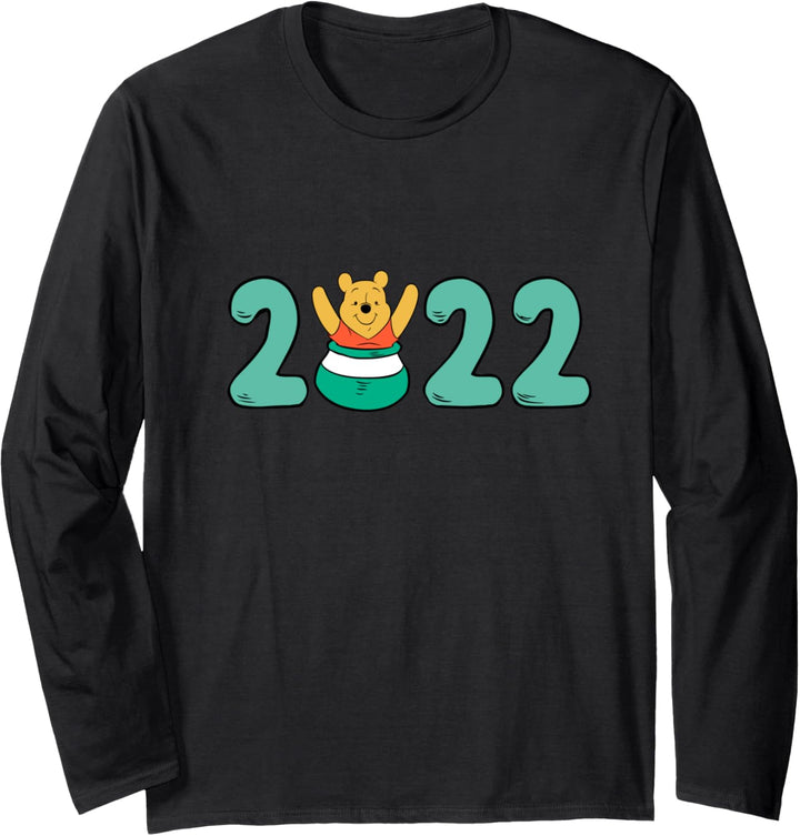 Disney Winnie the Pooh 2022 New Year’s Eve Langarmshirt