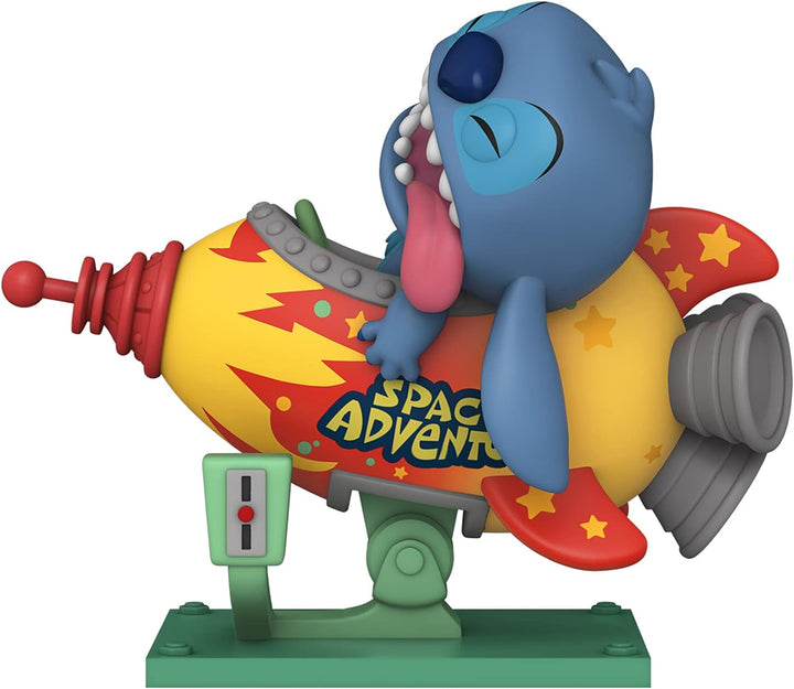 Funko Pop! Rides Super Deluxe: Disney Stitch Rocket - Lilo and Stitch - Vinyl-Sammelfigur - Geschenk