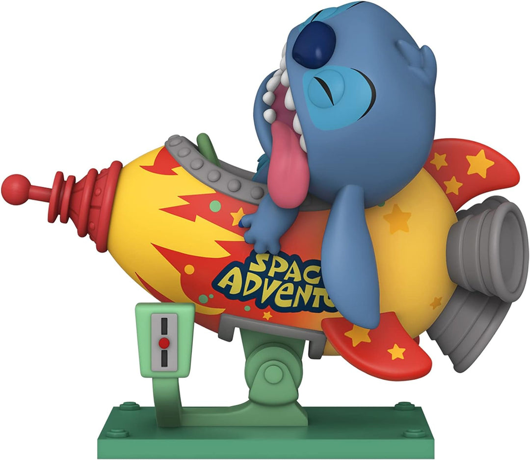 Funko Pop! Rides Super Deluxe: Disney Stitch Rocket - Lilo and Stitch - Vinyl-Sammelfigur - Geschenk