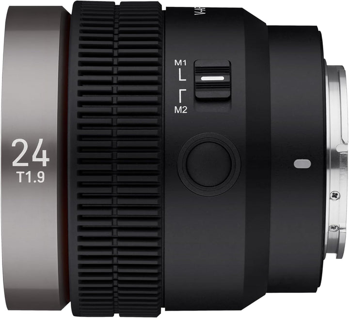 SAMYANG V-AF 24mm T1, 9 FE für Sony E, Videoobjektiv, Auto Fokus Objektiv, Cine Lens 8K Unterstützun