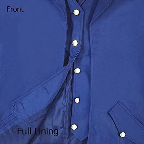 Halloween Mittelalter Viktorianische Jacke Kostüme für Männer, Steampunk Gothic Frack Mantel Uniform