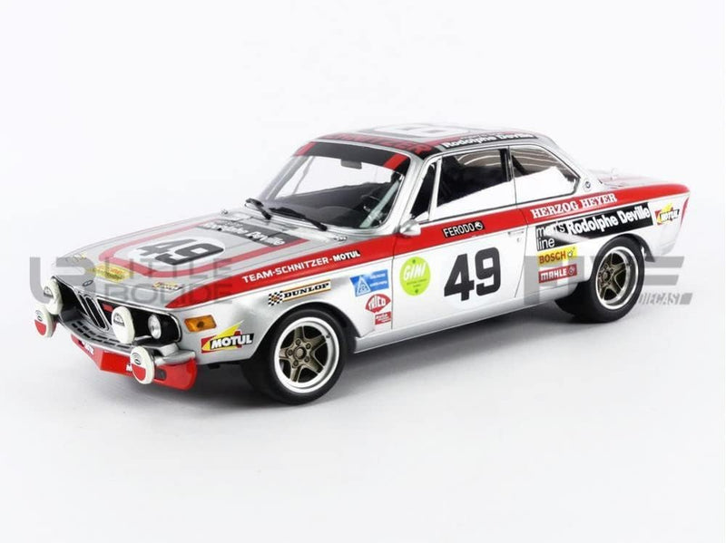 Minichamps 155722749 1:18 BMW 2800 CS-Team Schnitzer-Motul-Herzog/Heyer-24H Spa-Francorchamps 1972 S