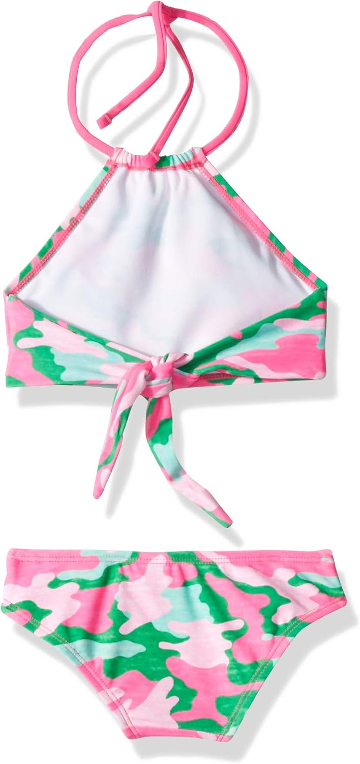 Kanu Surf Girls' Mahina Beach Sport Halter Bikini 2-Piece Swimsuit