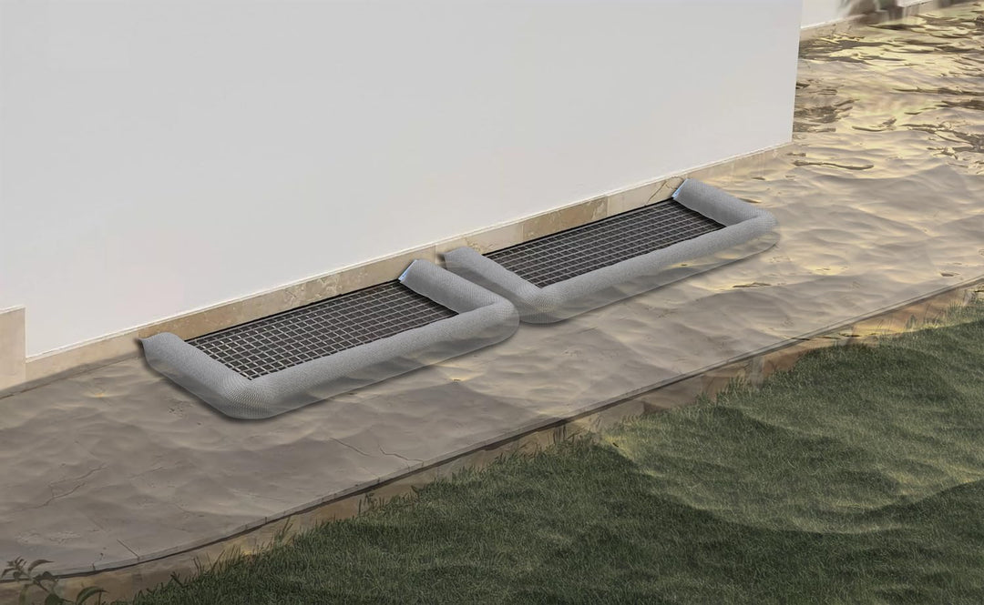 Mobiler Wasserschutzschlauch Hochwasserschutz 500 x 7,5 cm ✓ Wirksamer Schutz vor Überschwemmung und