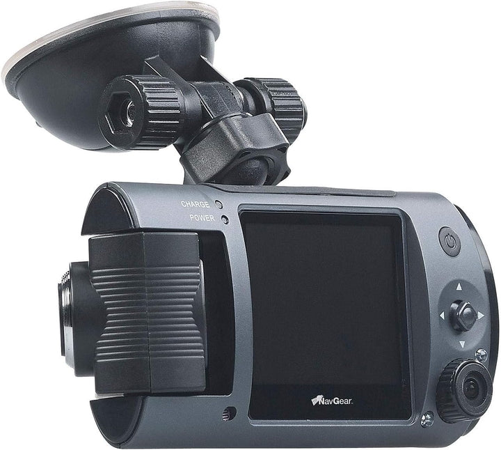 NavGear Dashcam Dual: Full-HD-Dashcam mit 2 Objektiven, 150° Ultra-Weitwinkel, Marken-Sensor (Dashca