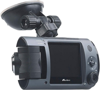 NavGear Dashcam Dual: Full-HD-Dashcam mit 2 Objektiven, 150° Ultra-Weitwinkel, Marken-Sensor (Dashca