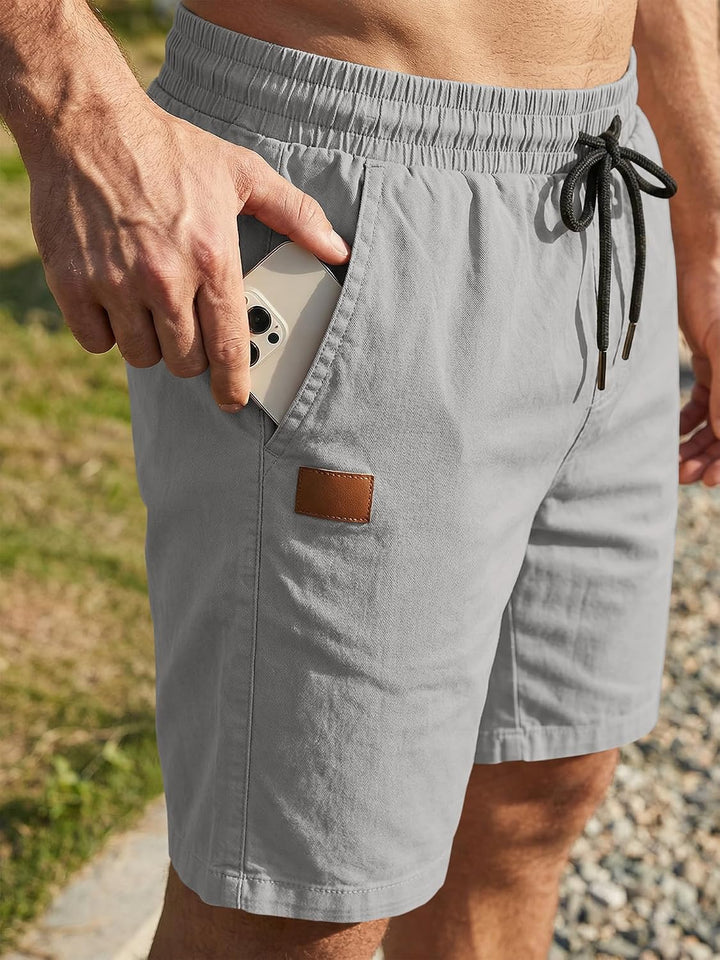 JMIERR Kurze Hosen Herren Sommer Shorts Herren Chino Baumwolle | Cargo Shorts Herren,Freizeit Shorts