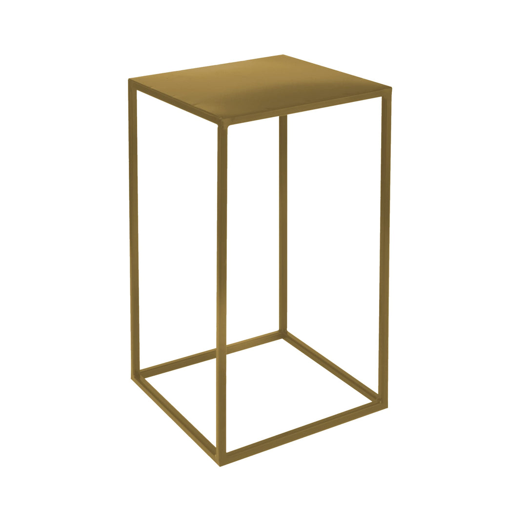 Metall Blumenständer Ständer für Blumentopf Modernes Loft Industriell Plant Stand (Gold), Gold