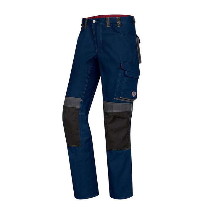 BP 1797-720-110-46l Arbeitshosen, mit doppeltem Taillenknopf und elastischem Rückenteil, 305,00 g/m²