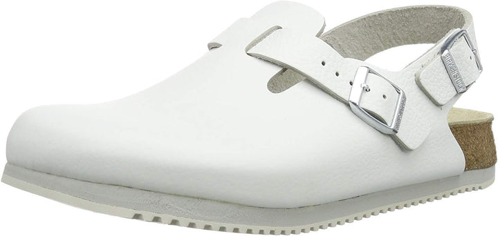 Birkenstock Professional TOKIO Unisex-Erwachsene Clogs 38 EU Schmal Weiss, 38 EU Schmal Wei&amp;